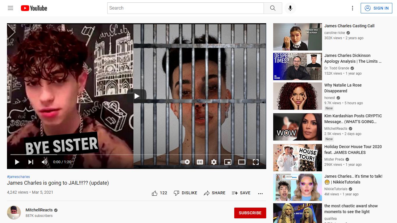 James Charles is going to JAIL!!!?? (update) - YouTube