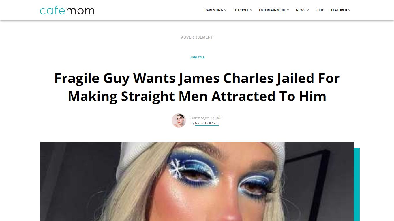 Fragile Guy Wants James Charles Jailed For Making Straight Men ...